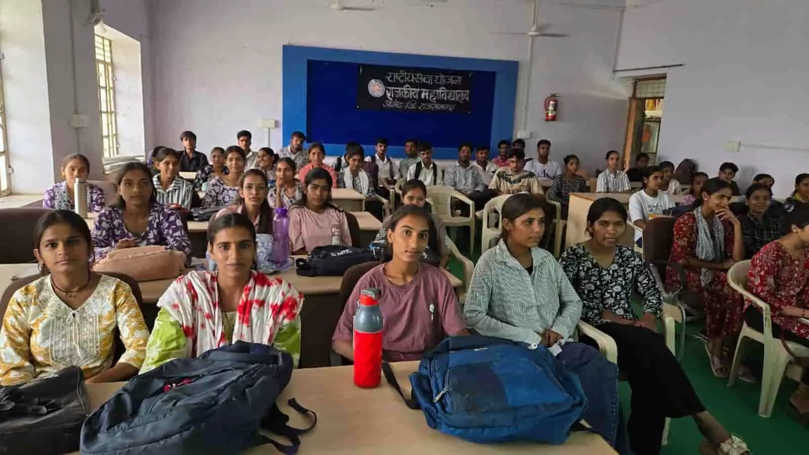 राजकीय महाविद्यालय आमेट में नवप्रवेशित विद्यार्थियों का ओरिएंटेशन, शैक्षणिक व्यवस्था से लेकर साइबर सुरक्षा तक दी गई जानकारी