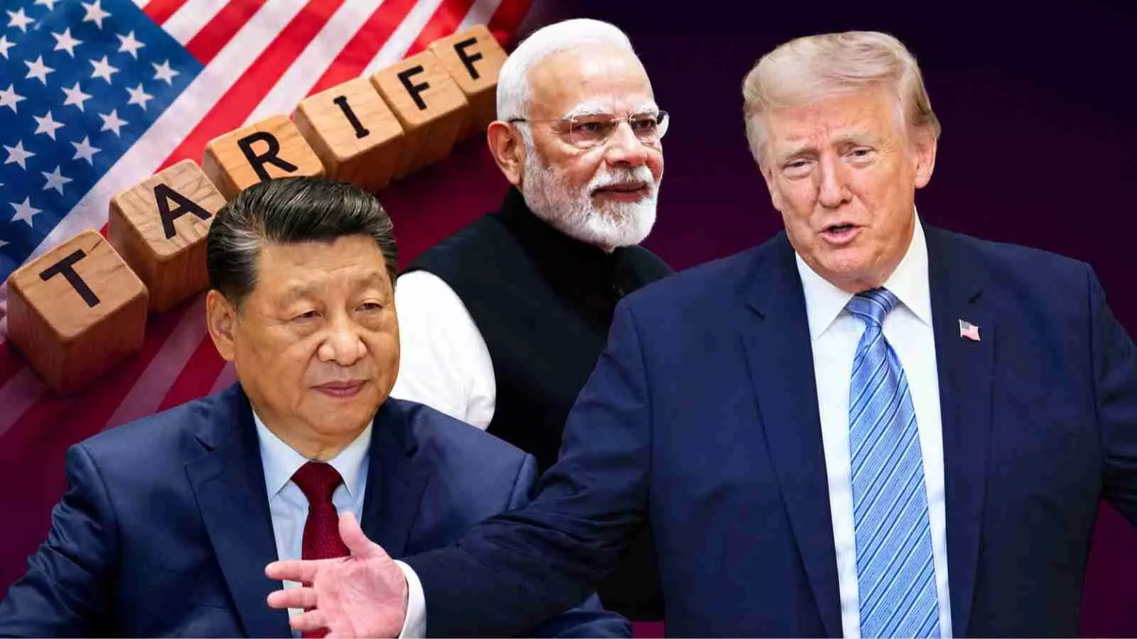 प्रधानमंत्री मोदी, शी जिनपिंग और ट्रंप के साथ टैरिफ बिल पर चर्चा का चित्रण| प्रधानमंत्री मोदी, शी जिनपिंग और ट्रंप के साथ टैरिफ बिल पर चर्चा का चित्रण|