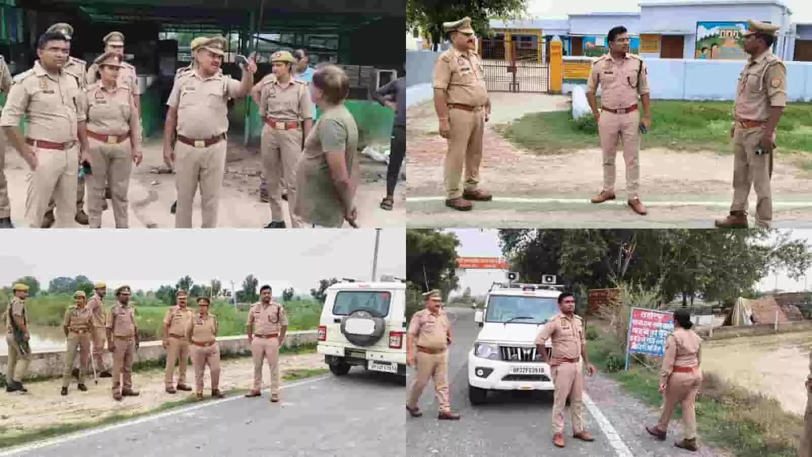 तस्वीर में क्षेत्राधिकारी नीतीश गर्ग पुलिस बल के साथ सकीट क्षेत्र में कांवड़ रूट का निरीक्षण कर रहे हैं। तस्वीर में क्षेत्राधिकारी नीतीश गर्ग पुलिस बल के साथ सकीट क्षेत्र में कांवड़ रूट का निरीक्षण कर रहे हैं।