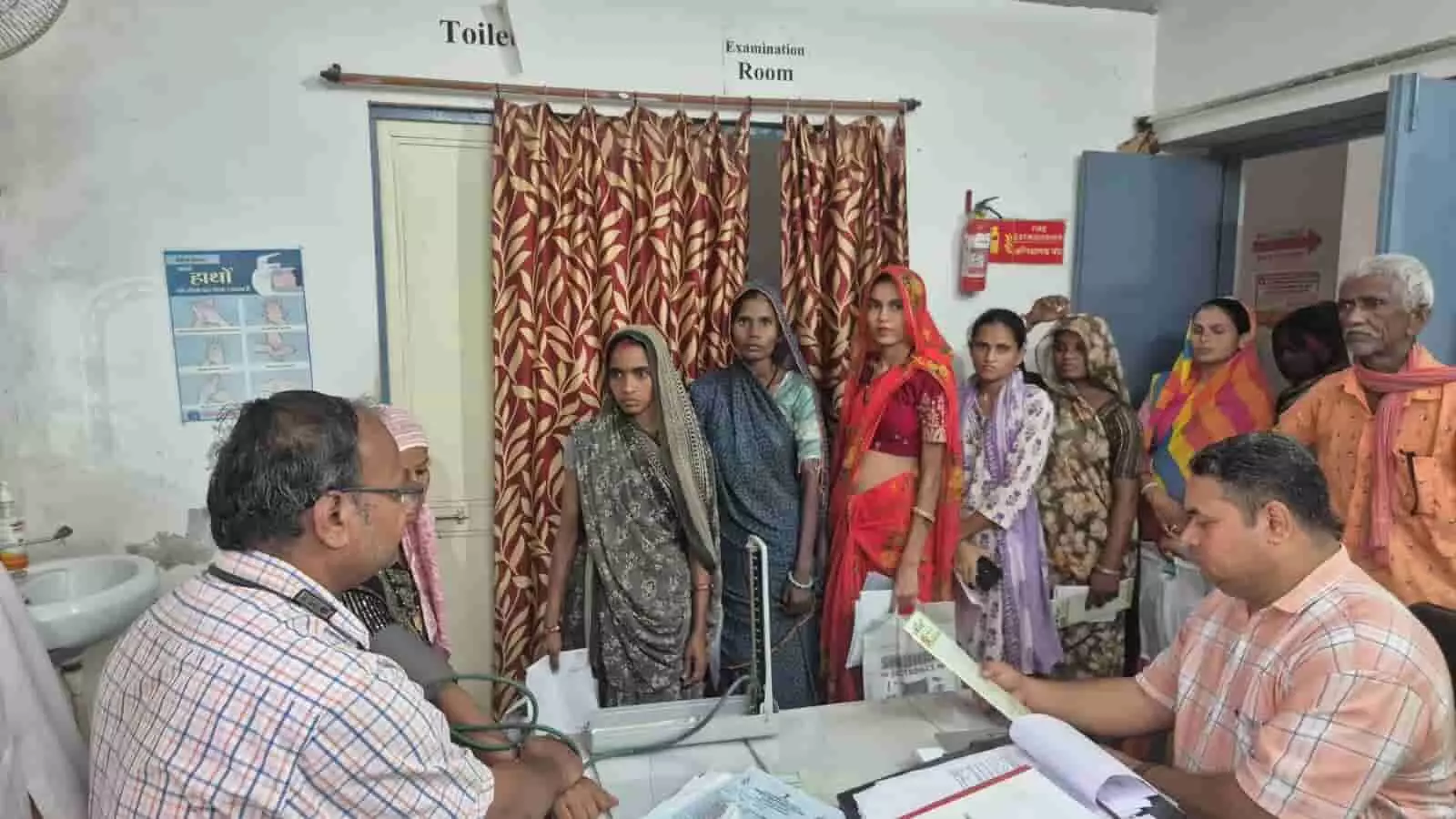 खेरवाड़ा में 204 गर्भवती महिलाओं की स्वास्थ्य जांच, 22 को मिले निशुल्क सोनोग्राफी वाउचर