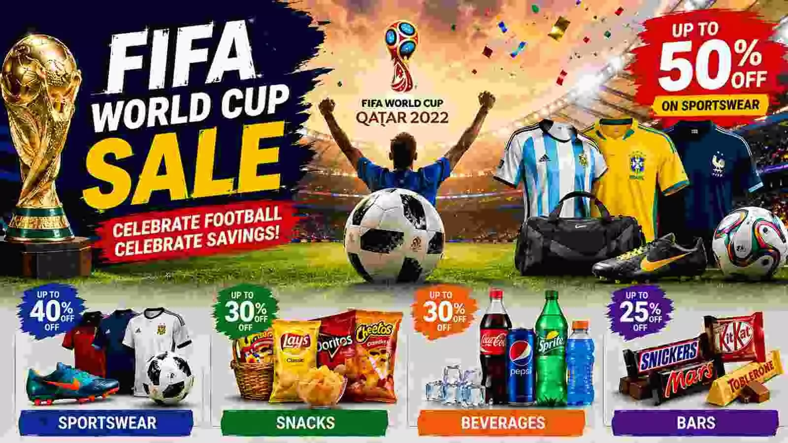 FIFA World Cup 2026 का भारत में दिखा मेगा इफेक्ट, स्पोर्ट्सवियर से लेकर फूड-ड्रिंक्स तक बिक्री ने तोड़े रिकॉर्ड|​