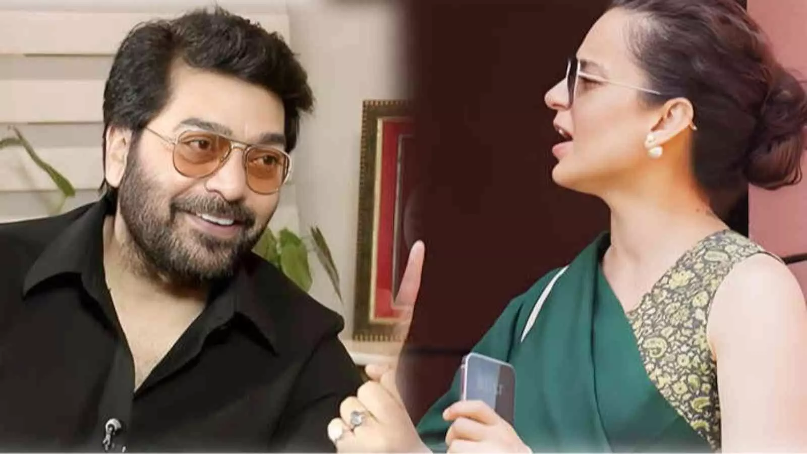 कंगना रनौत और आशुतोष राणा का सांकेतिक चित्र सार्वजनिक बयान के संदर्भ में प्रदर्शित। कंगना रनौत और आशुतोष राणा का सांकेतिक चित्र सार्वजनिक बयान के संदर्भ में प्रदर्शित।