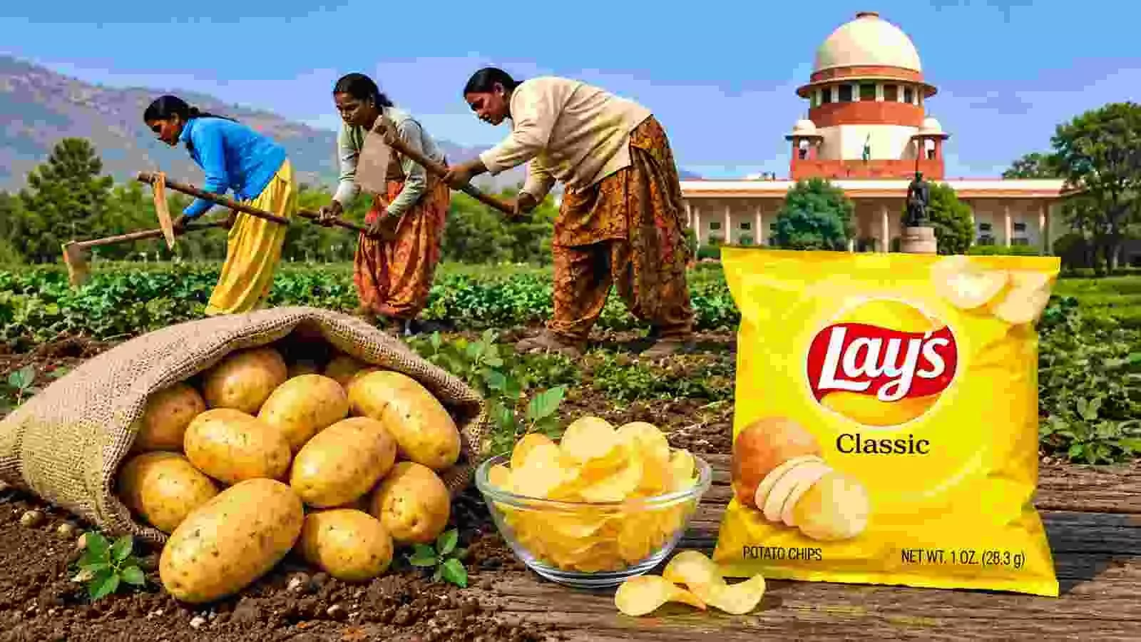 Lay’s चिप्स के खास आलू FL 2027 विवाद पर सुप्रीम कोर्ट में सुनवाई, किसानों और पेप्सिको के दावों पर टिकी नजर| Lay’s चिप्स के खास आलू FL 2027 विवाद पर सुप्रीम कोर्ट में सुनवाई, किसानों और पेप्सिको के दावों पर टिकी नजर|