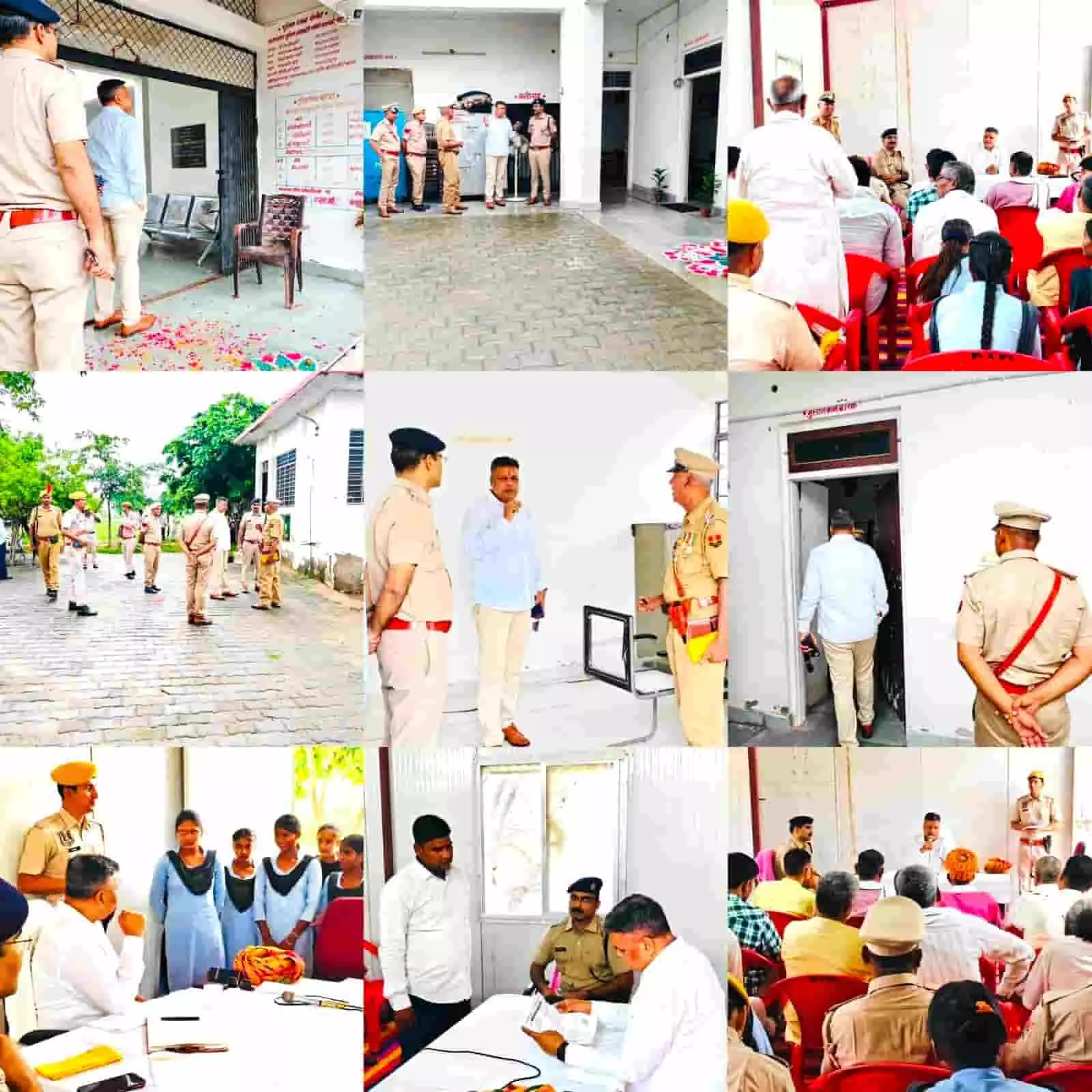 डीआईजी पंकज चौधरी पिलौदा थाने के निरीक्षण और अधिकारियों के साथ बैठक करते हुए। डीआईजी पंकज चौधरी पिलौदा थाने के निरीक्षण और अधिकारियों के साथ बैठक करते हुए।