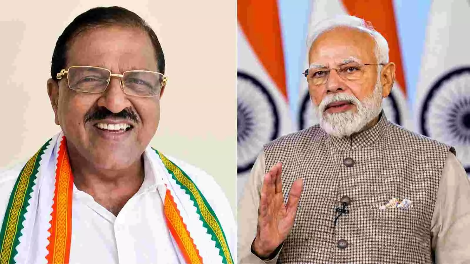 कांग्रेस सांसद राजमोहन उन्नीथन (बाएं) और प्रधानमंत्री नरेंद्र मोदी (दाएं) की फाइल तस्वीरें| कांग्रेस सांसद राजमोहन उन्नीथन (बाएं) और प्रधानमंत्री नरेंद्र मोदी (दाएं) की फाइल तस्वीरें|