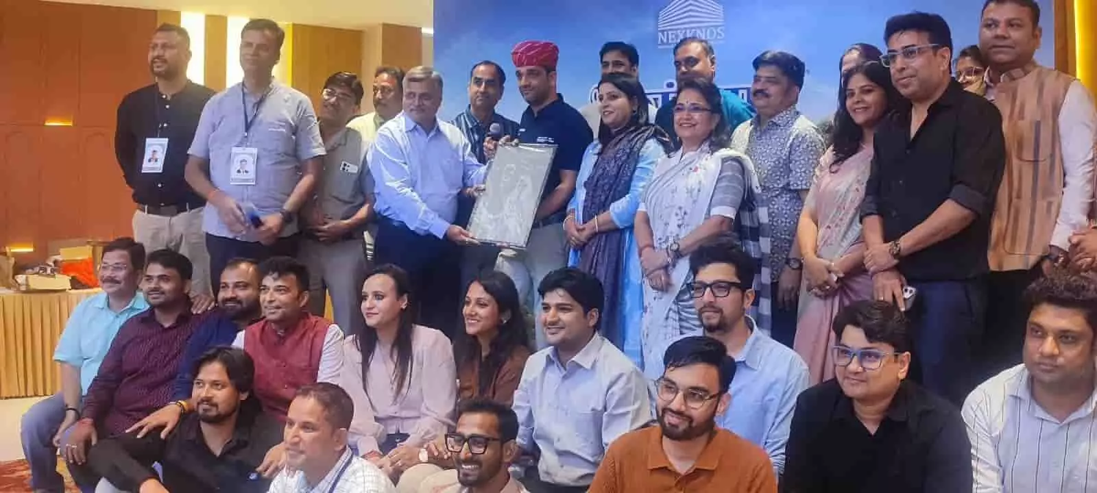 कोटा रिवर फ्रंट पर आयोजित ‘नेक्ससंगम-2026’ में एकत्र हुए वास्तुविद् और विशेषज्ञ। कोटा रिवर फ्रंट पर आयोजित ‘नेक्ससंगम-2026’ में एकत्र हुए वास्तुविद् और विशेषज्ञ।