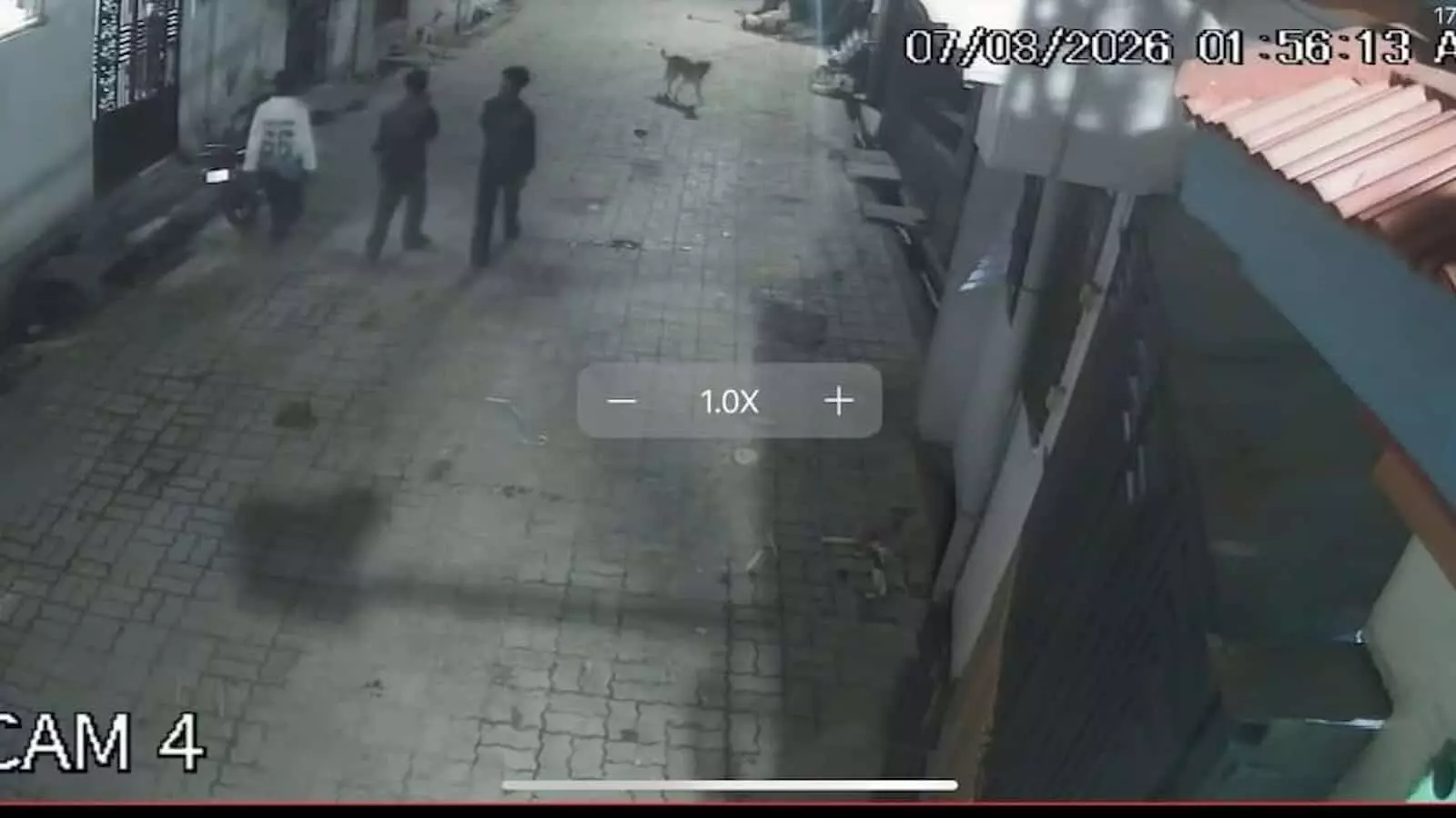 तस्वीर में खेरवाड़ा की एक कॉलोनी की गली में रात के समय संदिग्ध लोग नजर आ रहे हैं। तस्वीर में खेरवाड़ा की एक कॉलोनी की गली में रात के समय संदिग्ध लोग नजर आ रहे हैं।
