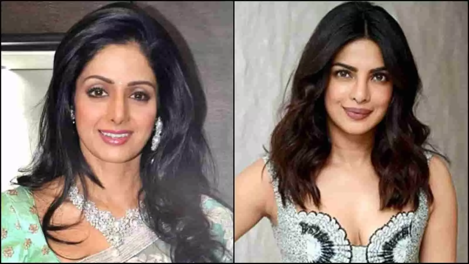 तस्वीर में श्रीदेवी और प्रियंका चोपड़ा नजर आ रही हैं जो बायोग्राफी चर्चा के संदर्भ में हैं। तस्वीर में श्रीदेवी और प्रियंका चोपड़ा नजर आ रही हैं जो बायोग्राफी चर्चा के संदर्भ में हैं।
