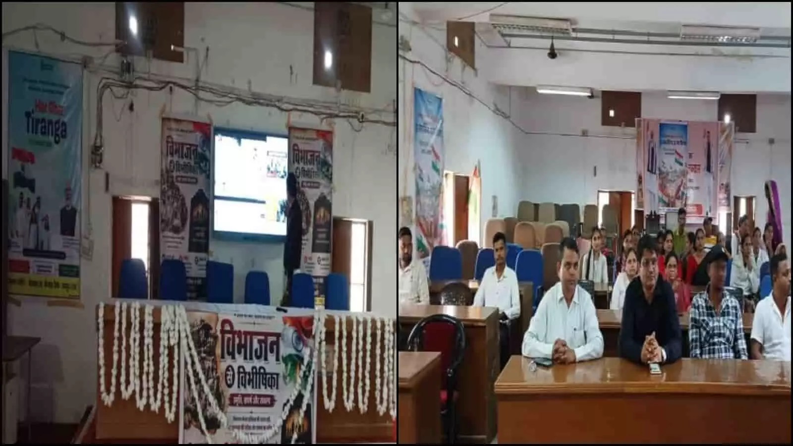 तस्वीर में पंचायत समिति सभागार खेरवाड़ा में बैठे अधिकारी और कर्मचारी नजर आ रहे हैं। तस्वीर में पंचायत समिति सभागार खेरवाड़ा में बैठे अधिकारी और कर्मचारी नजर आ रहे हैं।