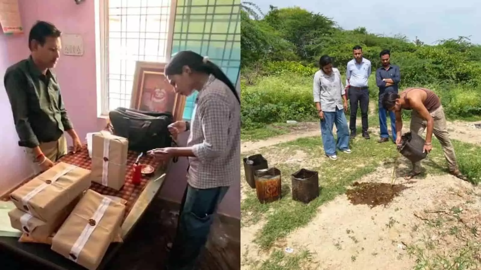 भीलवाड़ा में खाद्य सुरक्षा विभाग के अधिकारियों द्वारा मिलावटी खाद्य सामग्री नष्ट करने की कार्रवाई। भीलवाड़ा में खाद्य सुरक्षा विभाग के अधिकारियों द्वारा मिलावटी खाद्य सामग्री नष्ट करने की कार्रवाई।