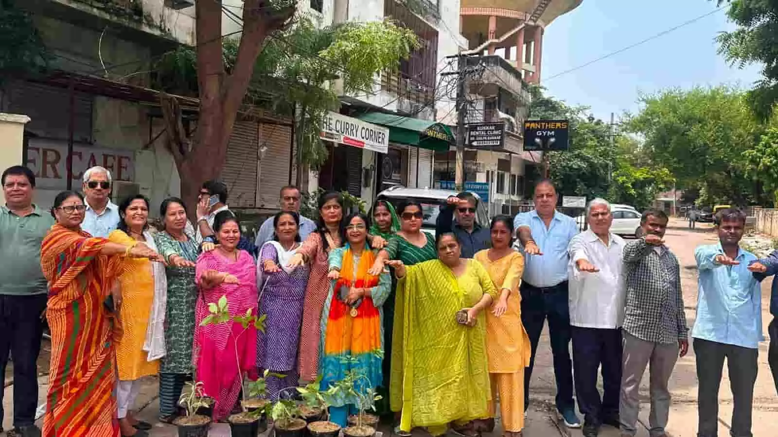 पौधारोपण के साथ पर्यावरण संरक्षण की शपथ, जयपुर में लगाए गए 501 पौधे पौधारोपण के साथ पर्यावरण संरक्षण की शपथ, जयपुर में लगाए गए 501 पौधे