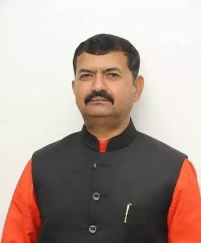 तस्वीर में भाजपा प्रदेश महामंत्री श्रवण सिंह बगड़ी दिख रहे हैं। तस्वीर में भाजपा प्रदेश महामंत्री श्रवण सिंह बगड़ी दिख रहे हैं।