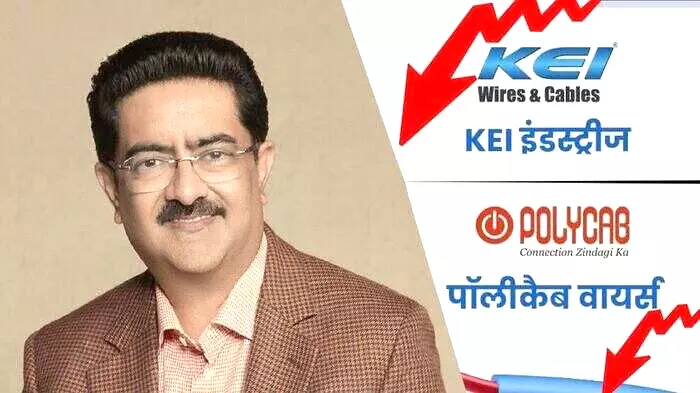 Kumar Mangalam Birla की बड़ी चाल से Wire-Cable Stocks में भूचाल, Polycab और KEI 9% तक टूटे| Kumar Mangalam Birla की बड़ी चाल से Wire-Cable Stocks में भूचाल, Polycab और KEI 9% तक टूटे|