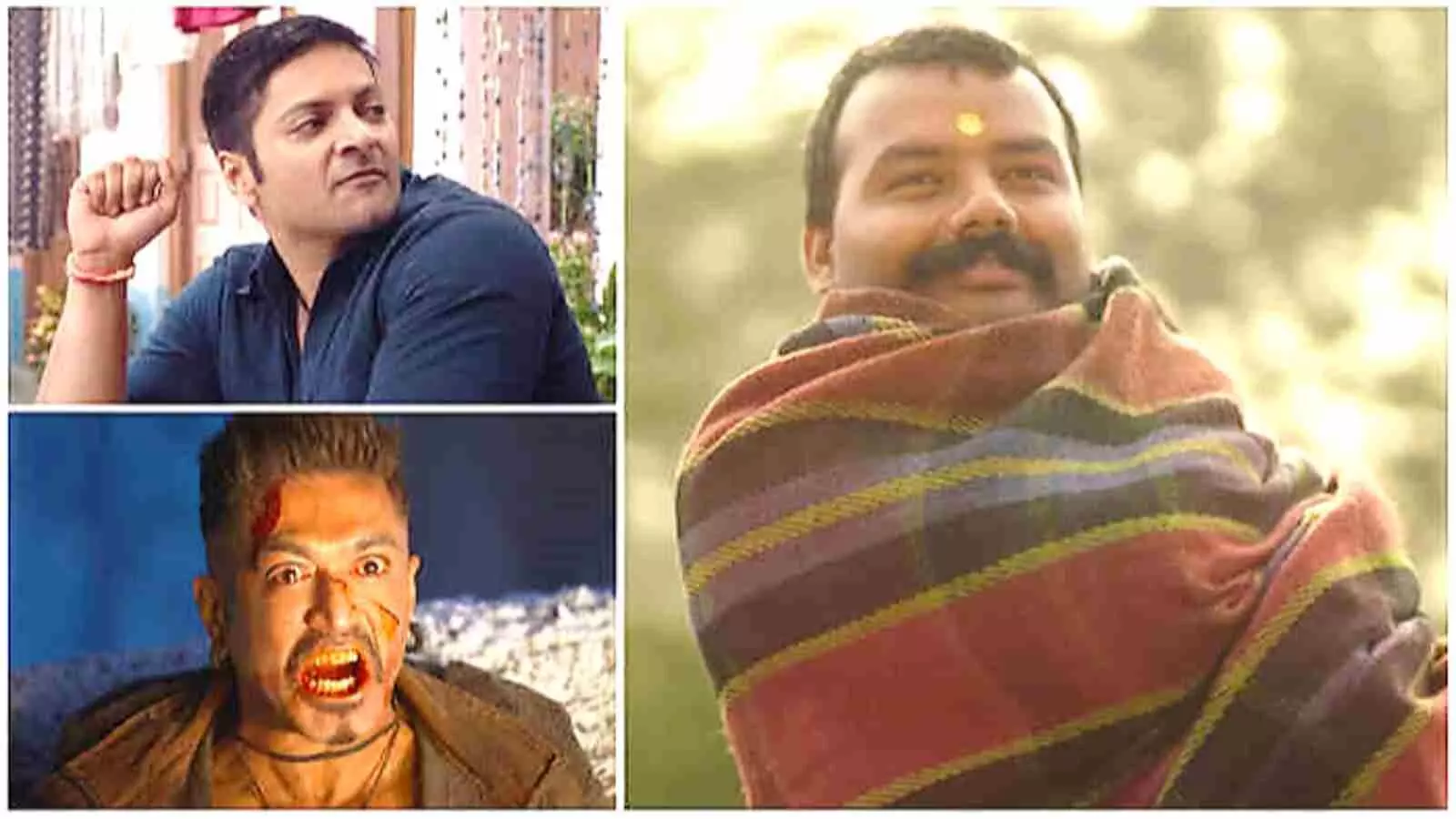 सिनेमाघरों के बाहर प्रदर्शित फिल्मों के पोस्टर और कलाकारों की झलक इस तस्वीर में नजर आ रही है। सिनेमाघरों के बाहर प्रदर्शित फिल्मों के पोस्टर और कलाकारों की झलक इस तस्वीर में नजर आ रही है।
