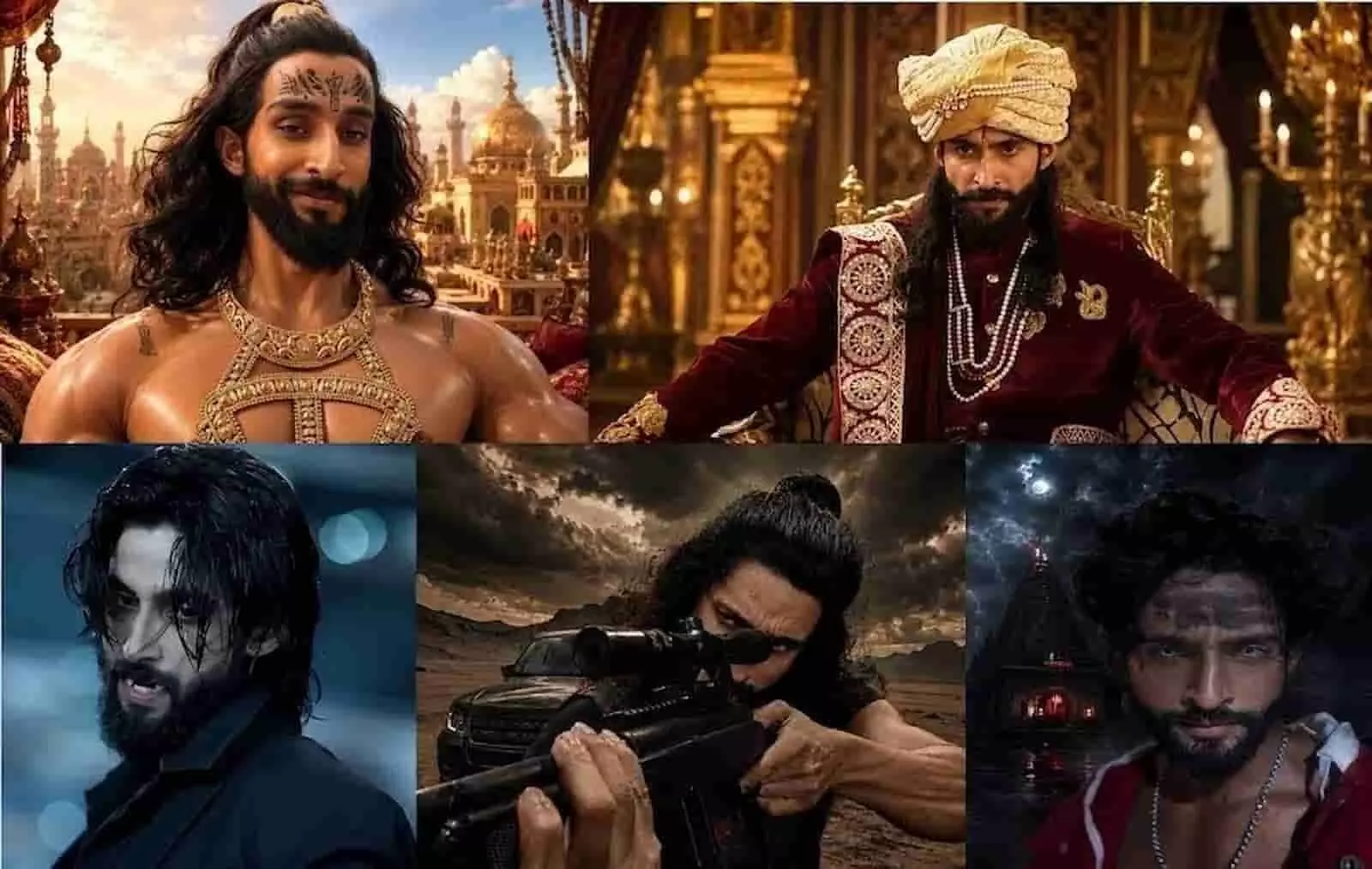 तस्वीर में दिख रही कोलाज इमेज में सूरज प्रताप सिंह अलग-अलग वेशभूषा और लुक्स में नजर आ रहे हैं। तस्वीर में दिख रही कोलाज इमेज में सूरज प्रताप सिंह अलग-अलग वेशभूषा और लुक्स में नजर आ रहे हैं।