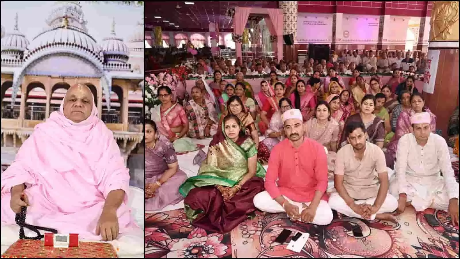 तस्वीर में माणिक्यनगर रामद्वारा में आयोजित धार्मिक कार्यक्रम में बैठे संत और श्रद्धालु नजर आ रहे हैं। तस्वीर में माणिक्यनगर रामद्वारा में आयोजित धार्मिक कार्यक्रम में बैठे संत और श्रद्धालु नजर आ रहे हैं।