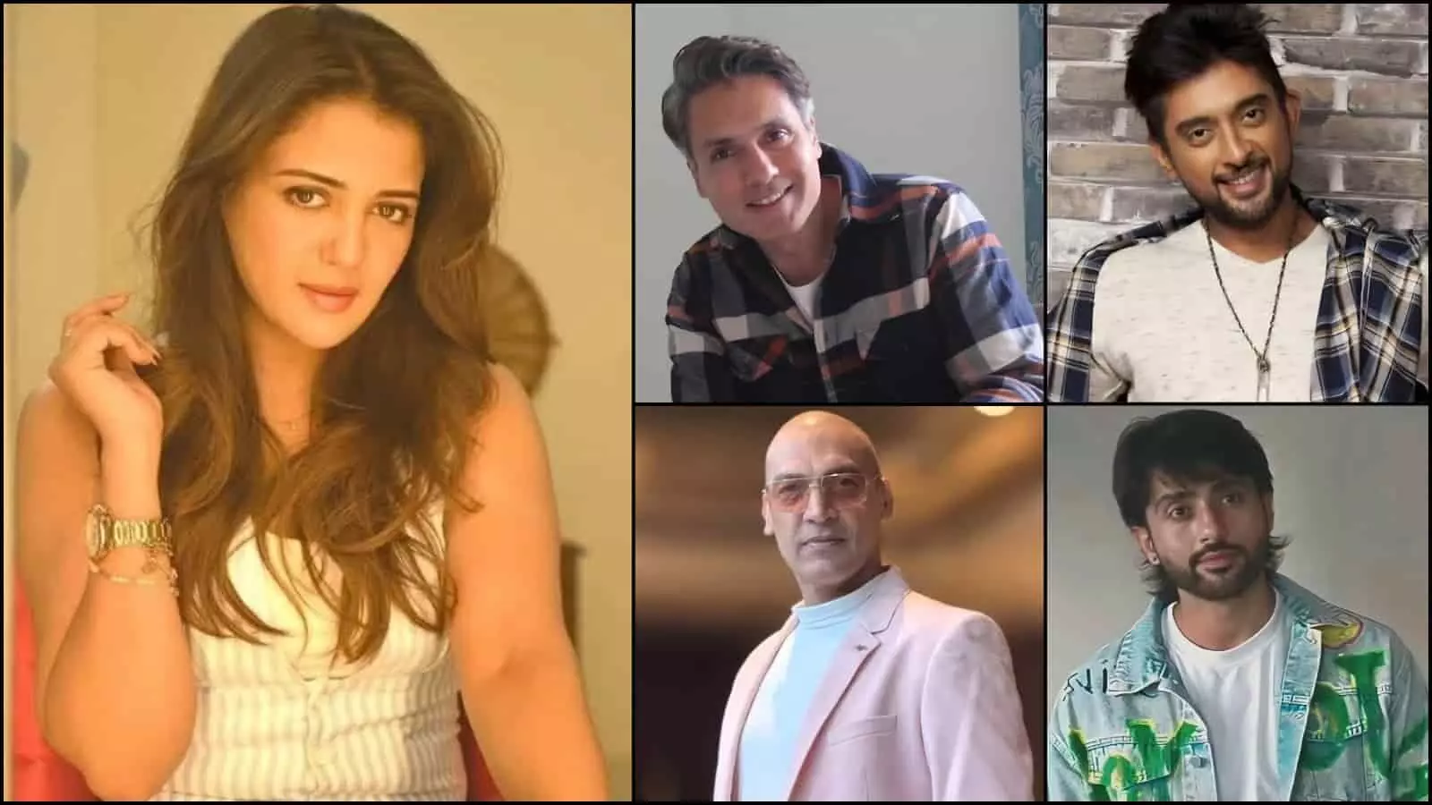 तस्वीर में बाएँ गुलकी जोशी और दाएँ इक़बाल खान, मुकुल हरीश, मनीष वाधवा और आभास मेहता का कोलाज है। तस्वीर में बाएँ गुलकी जोशी और दाएँ इक़बाल खान, मुकुल हरीश, मनीष वाधवा और आभास मेहता का कोलाज है।