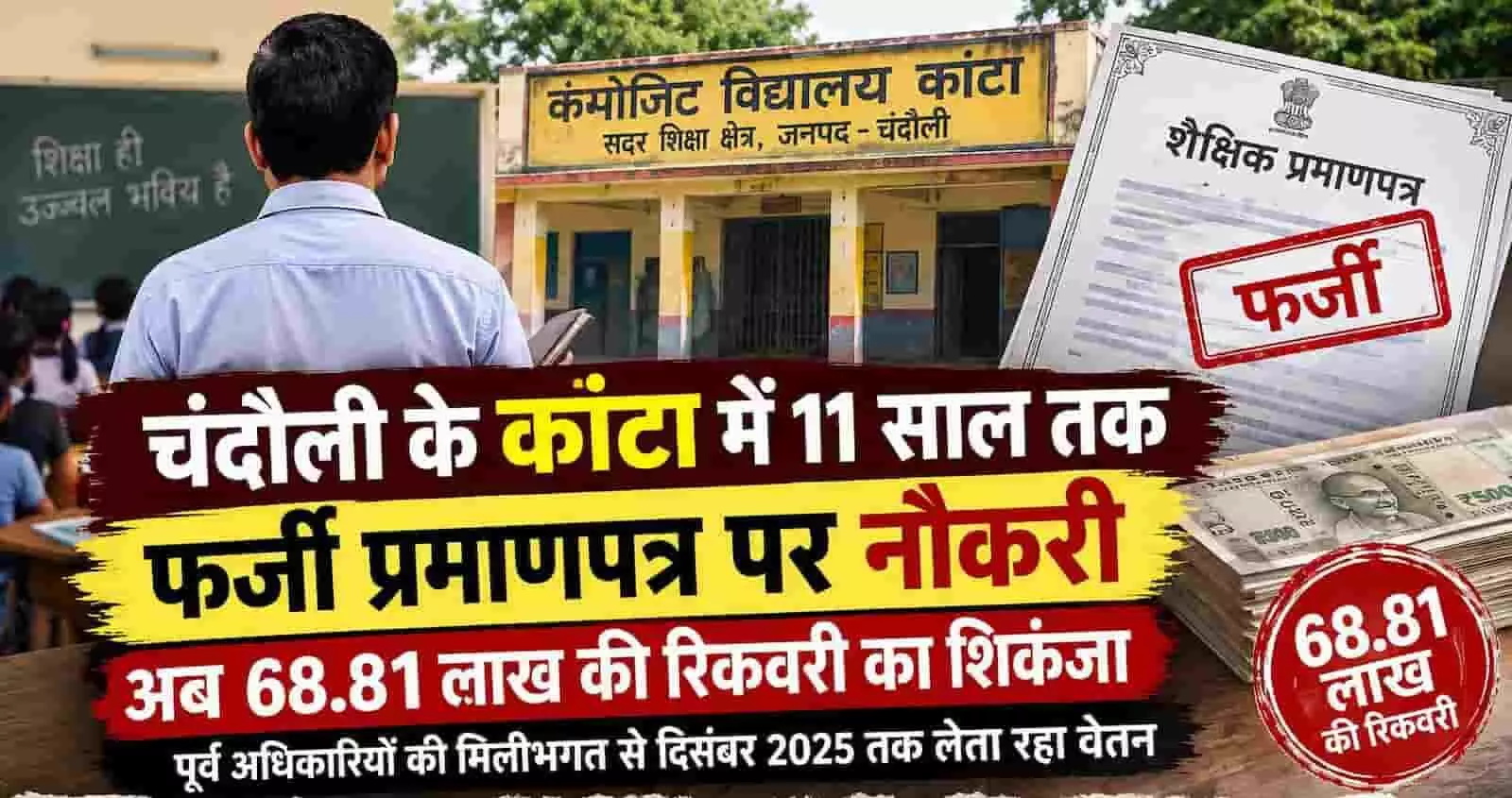 तस्वीर में दिख रही इमारत कंपोजिट विद्यालय कांटा की है, जिसके साथ खबर का टेक्स्ट ग्राफिक्स है। तस्वीर में दिख रही इमारत कंपोजिट विद्यालय कांटा की है, जिसके साथ खबर का टेक्स्ट ग्राफिक्स है।