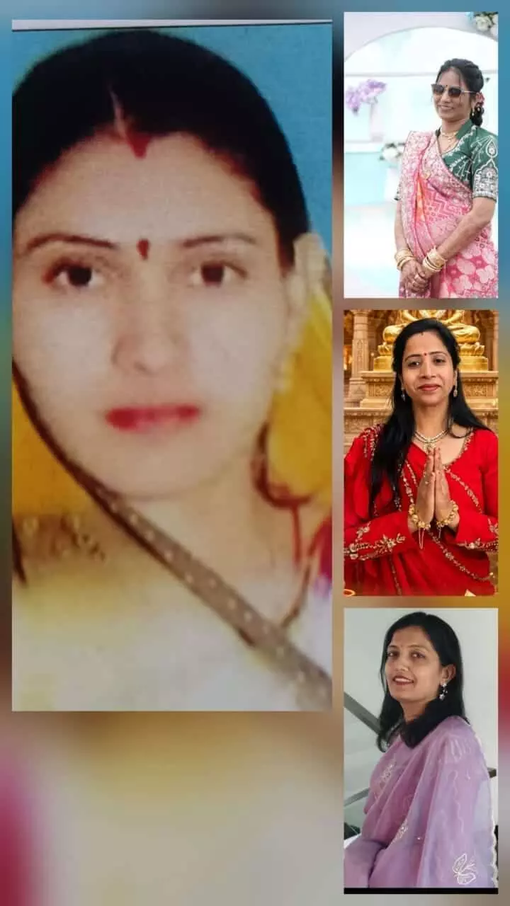 तस्वीर में विभिन्न महिलाओं के चित्र को एक साथ कोलाज के रूप में दर्शाया गया है। तस्वीर में विभिन्न महिलाओं के चित्र को एक साथ कोलाज के रूप में दर्शाया गया है।