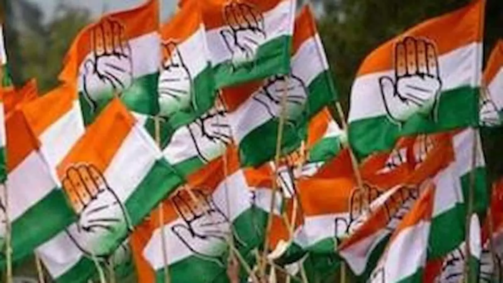 तस्वीर में कांग्रेस पार्टी के झंडे नई दिल्ली में राष्ट्रव्यापी अभियान के संचालन हेतु दिख रहे हैं। तस्वीर में कांग्रेस पार्टी के झंडे नई दिल्ली में राष्ट्रव्यापी अभियान के संचालन हेतु दिख रहे हैं।