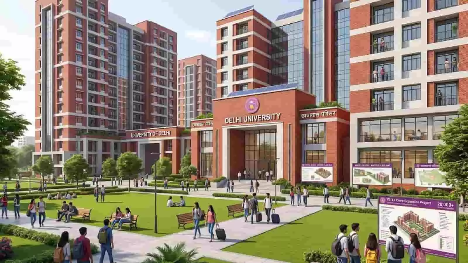 तस्वीर में दिल्ली विश्वविद्यालय के हॉस्टल परिसर का सांकेतिक दृश्य है। तस्वीर में दिल्ली विश्वविद्यालय के हॉस्टल परिसर का सांकेतिक दृश्य है।