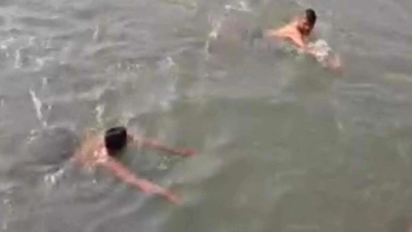 तस्वीर में गोताखोर हापुड़ की सिंभावली नहर के पानी में छात्रा की तलाश करते दिख रहे हैं। तस्वीर में गोताखोर हापुड़ की सिंभावली नहर के पानी में छात्रा की तलाश करते दिख रहे हैं।