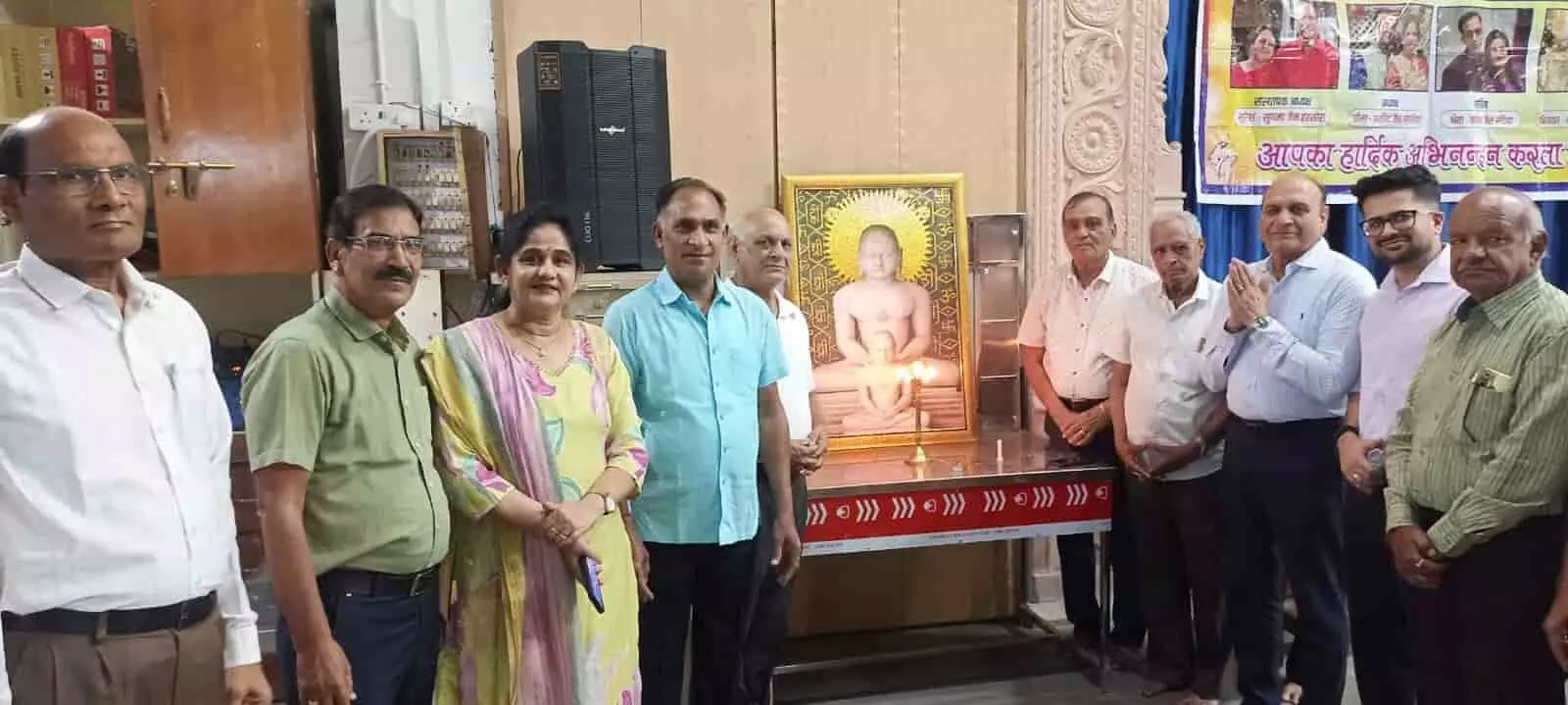 तस्वीर में कोटा के तलवंडी स्थित जैन धर्मशाला में आयोजित डायबिटीज जागरूकता कार्यक्रम के दौरान मौजूद अतिथि और डॉक्टर। तस्वीर में कोटा के तलवंडी स्थित जैन धर्मशाला में आयोजित डायबिटीज जागरूकता कार्यक्रम के दौरान मौजूद अतिथि और डॉक्टर।
