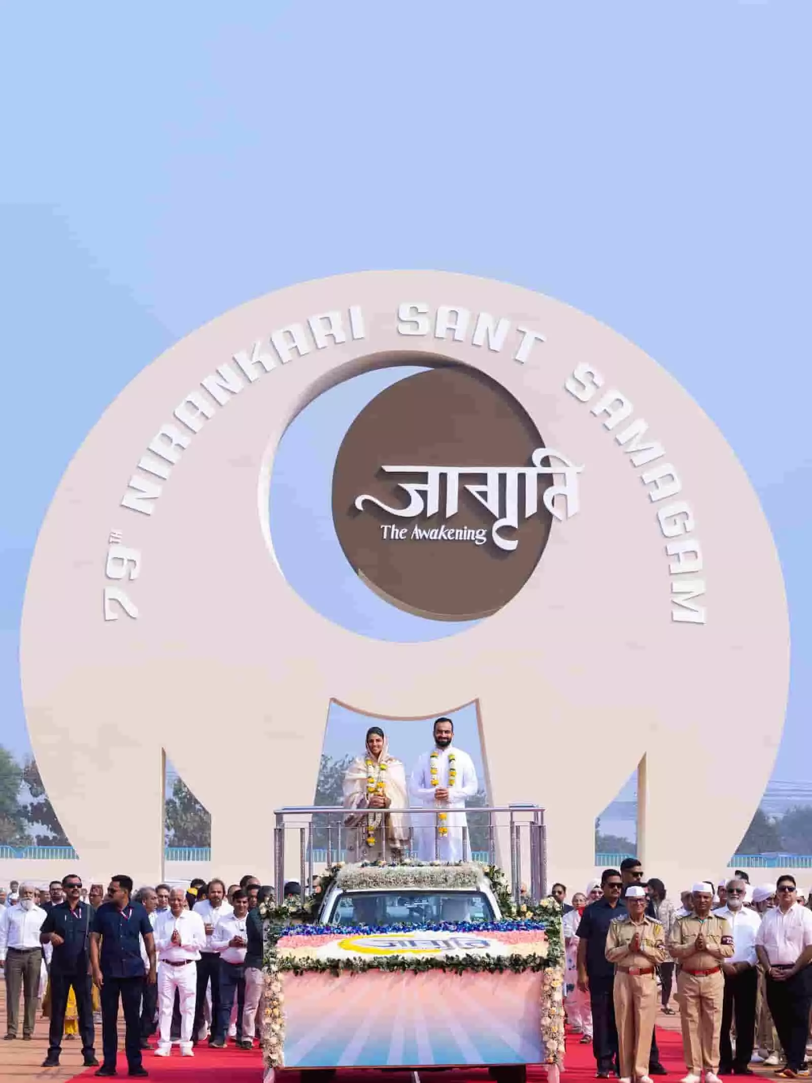 तस्वीर में समालखा में 79वें वार्षिक निरंकारी संत समागम के पहले दिन श्रद्धालुओं को संबोधित करतीं सतगुरु माता सुदीक्षा जी महाराज। तस्वीर में समालखा में 79वें वार्षिक निरंकारी संत समागम के पहले दिन श्रद्धालुओं को संबोधित करतीं सतगुरु माता सुदीक्षा जी महाराज।